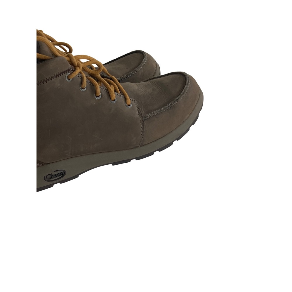 Chaco Barbary Mens Brown Leather Suede Moc Toe Lace Up Ankle Boots Sz 9 - Picture 8 of 8